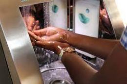 Soapy - oszczędny system do mycia rąk wspomagany sztuczną inteligencją